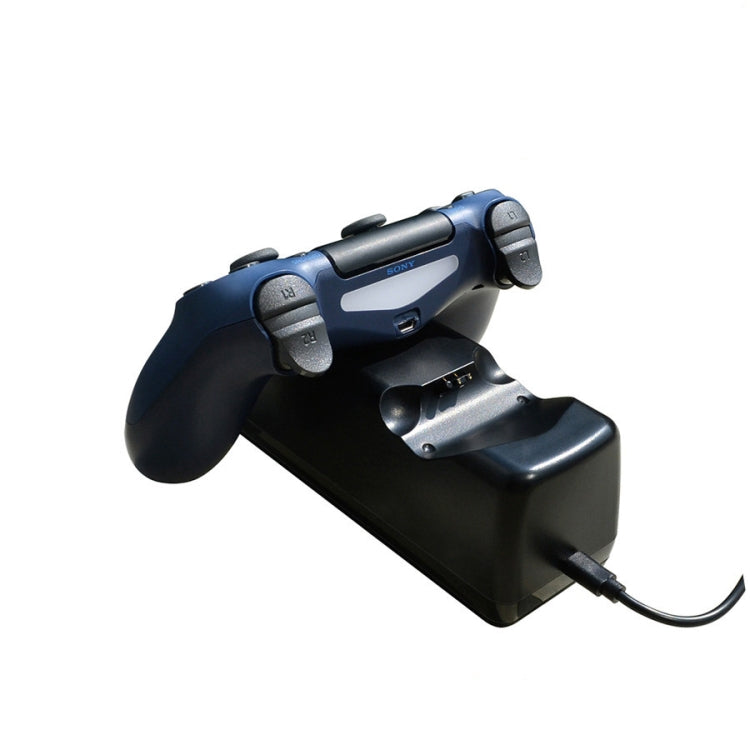 USB Dual Charger Dock Station with LED Indicator for PS4 Wireless Controller(Black) - free shipping - PMC TechLife - Order now!