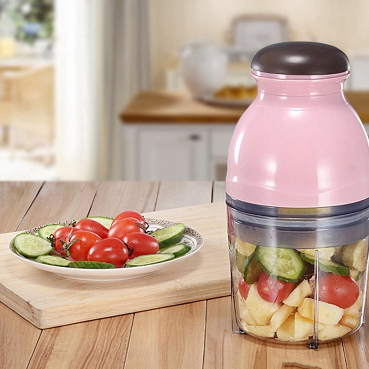 Portable Mixing Cup Electric Soy Milk Juicer Multi-function Cooking Machine Home Meat Grinder(Pink) - Electric juicers by PMC TechLife | Online Shopping South Africa | PMC TechLife