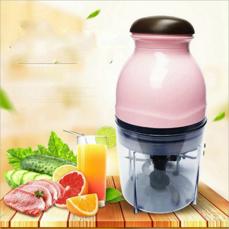 Portable Mixing Cup Electric Soy Milk Juicer Multi-function Cooking Machine Home Meat Grinder(Pink) - Electric juicers by PMC TechLife | Online Shopping South Africa | PMC TechLife