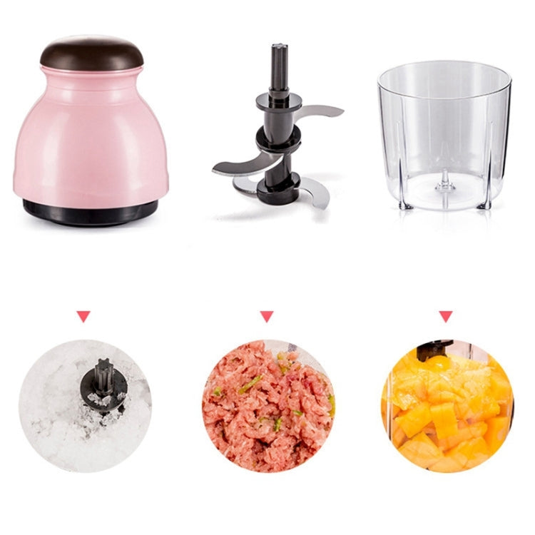 Portable Mixing Cup Electric Soy Milk Juicer Multi-function Cooking Machine Home Meat Grinder(Beige) - Electric juicers by PMC TechLife | Online Shopping South Africa | PMC TechLife