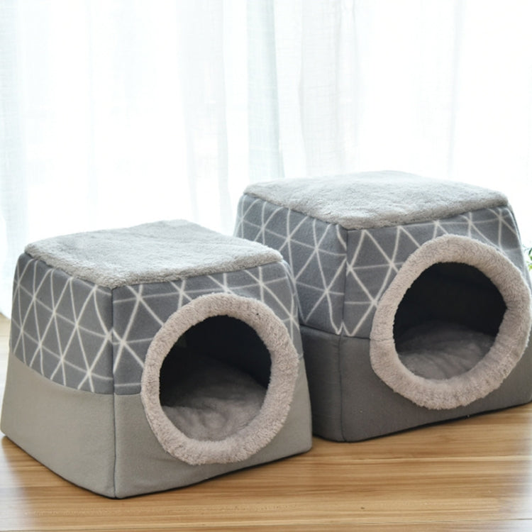 Cat Nest Capsule Four Seasons Universal Closed Cat Bed, Size:XL(Gray) - free shipping - PMC TechLife - Order now!