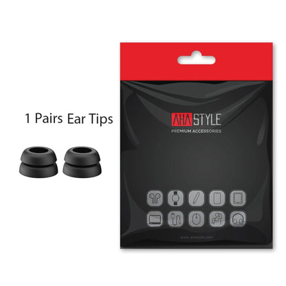 For Samsung Galaxy Buds Pro AhaStyle PT168 Silicone Earphone Earcups, Size:S(Black) - Anti-dust & Ear Caps by AhaStyle | Online Shopping South Africa | PMC Jewellery