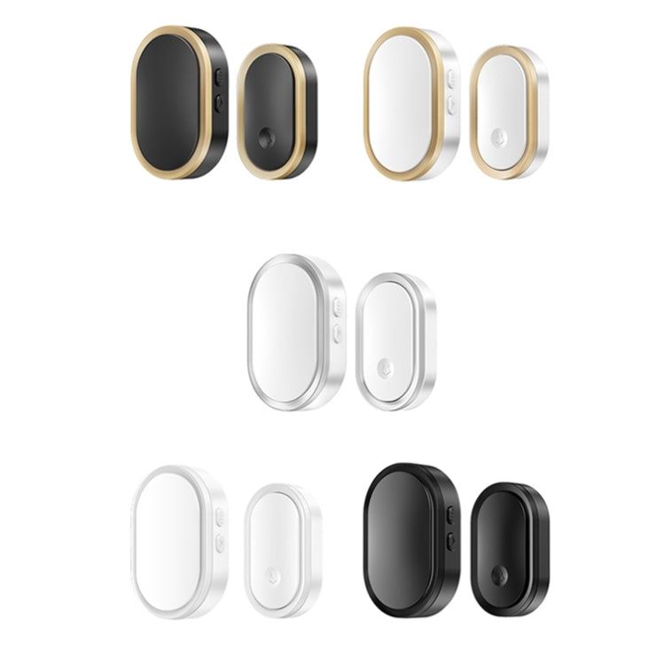 CACAZI A99 Home Smart Remote Control Doorbell Elderly Pager, Style:EU Plug(Black) - free shipping - PMC TechLife - Order now!