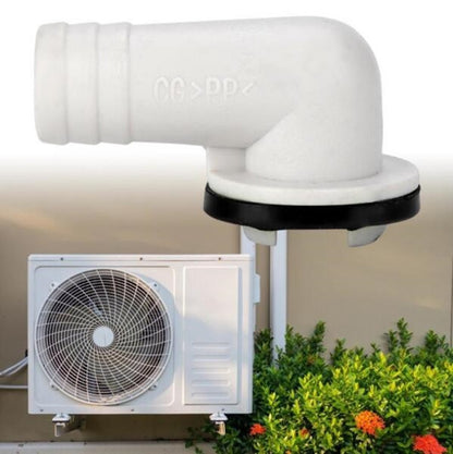 Elbow Air Conditioning External Air Conditioner Outlet Drain Nozzle Universal Drainage Tool for LG Air Conditioner(Diameter 19mm) - Air Conditioning & Parts by PMC Jewellery | Online Shopping South Africa | PMC Jewellery