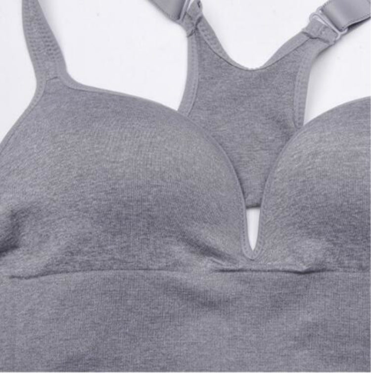 Wireless Sporty Shockproof Running Push Up Sports Bra, Size:L(Complexion) - Ladies Underwear by PMC Jewellery | Online Shopping South Africa | PMC Jewellery