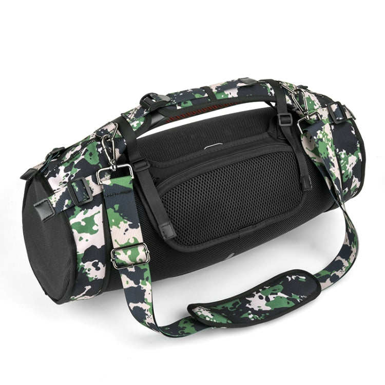 For JBL Boombox Bluetooth Speaker Single-Shoulder Strap Storage Bag With Phone Bag(Camouflage) - Protective Case by PMC Jewellery | Online Shopping South Africa | PMC Jewellery