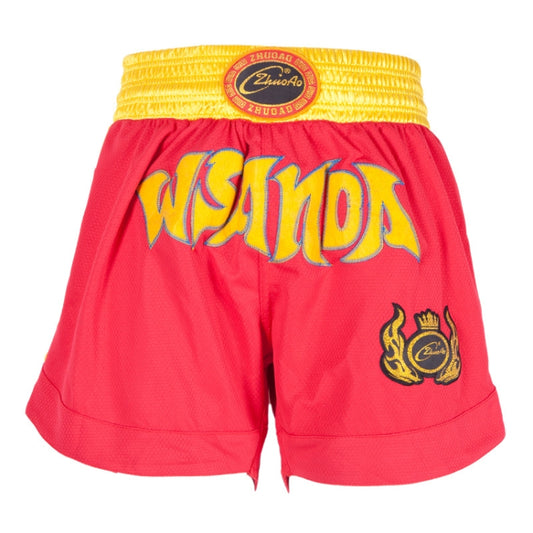 ZhuoAo Muay Thai/Boxing/Sanshou/Fighting Shorts for Men and Women, Size:L(Quick Dry Sanda Red) - Sportswear by ZhuoAo | Online Shopping South Africa | PMC Jewellery | Buy Now Pay Later Mobicred