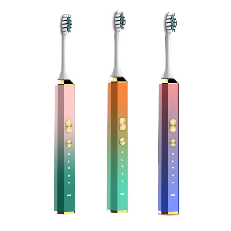 V6 Adult Magnetic Levitation Sonic Household Smart Electric Toothbrush Couple Soft Toothbrush, Style: Wireless Charge Model(Coral Pink) - Toothbrushes by PMC Jewellery | Online Shopping South Africa | PMC Jewellery