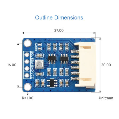 Waveshare BME680  Environmental Sensor Supports Temperature / Humidity / Barometric Pressure / Gas Detection - Sensor Module by Waveshare | Online Shopping South Africa | PMC Jewellery | Buy Now Pay Later Mobicred