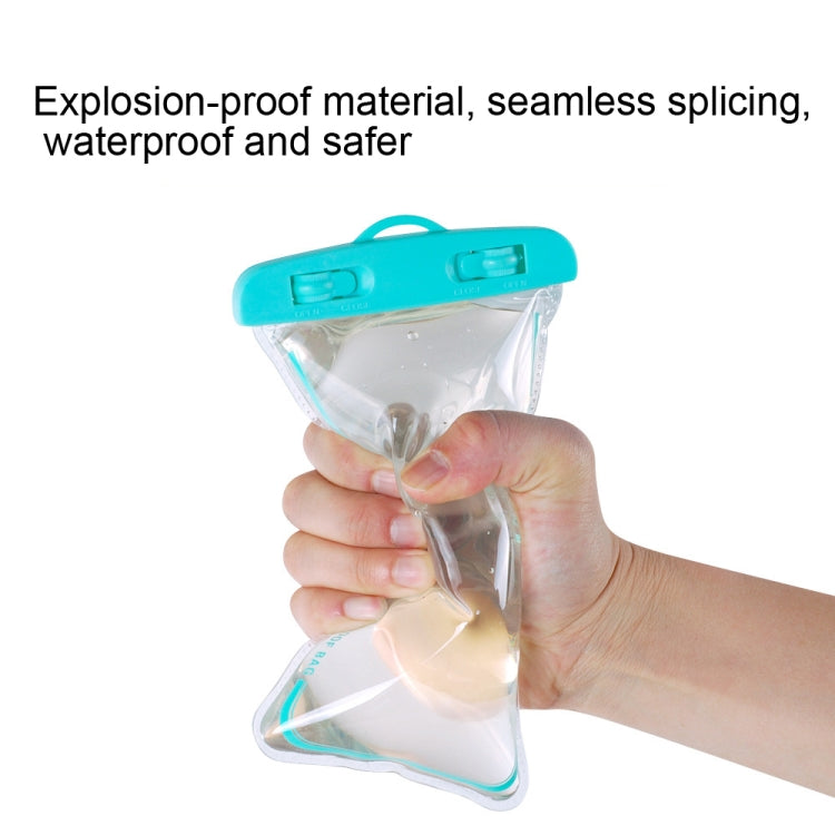2 PCS Transparent Waterproof Cell Phone Case Swimming Cell Phone Bag Macaron Red - Waterproof Bag by PMC TechLife | Online Shopping South Africa | PMC TechLife