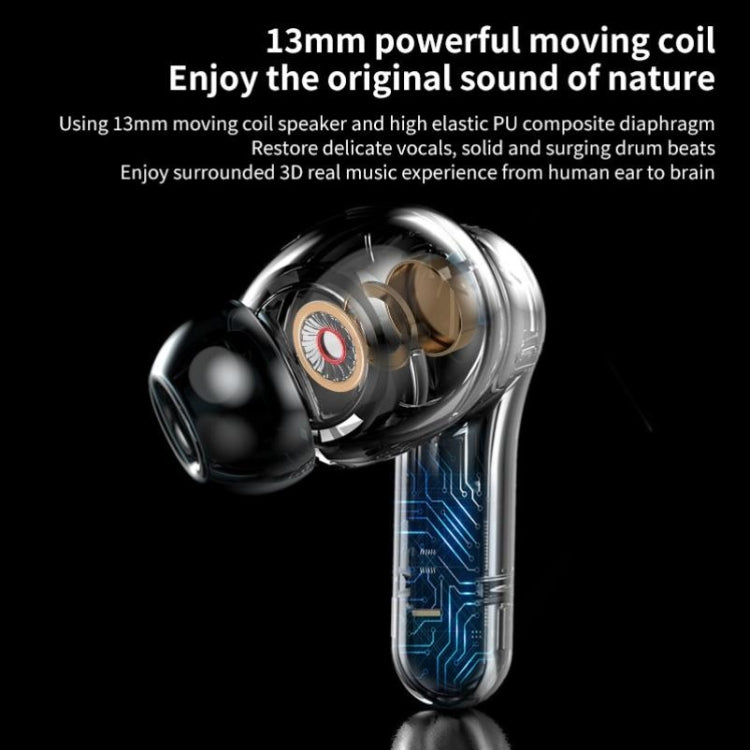 ANC PRO Touch 5.0TWS Master-slave Switch Wireless Bluetooth Headset Intelligent Noise Cancelling(Black) - Bluetooth Earphone by PMC TechLife | Online Shopping South Africa | PMC TechLife
