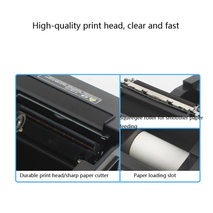 Xprinter XP-A160M Thermal Printer Catering Bill POS Cash Register Printer, Style:UK Plug(Network Port LAN) - Printer by Xprinter | Online Shopping South Africa | PMC Jewellery