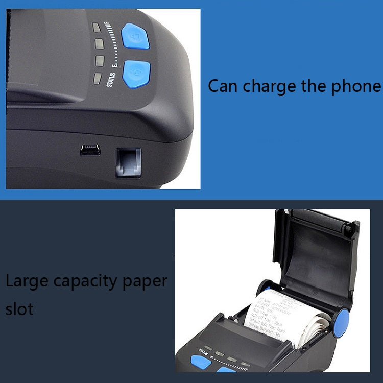 Xprinter XP-P300 Bluetooth Thermal Printer Portable 58mm Small Receipt Printer, CN Plug - Printer by Xprinter | Online Shopping South Africa | PMC Jewellery | Buy Now Pay Later Mobicred