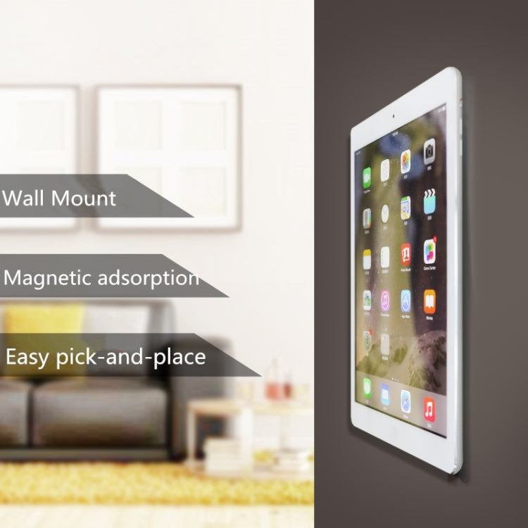 Wall-mounted iPad Magnetic Adsorption Universal Sticker Mobile Phone Wall Bracket(Red B) - Hand-Sticking Bracket by PMC TechLife | Online Shopping South Africa | PMC TechLife