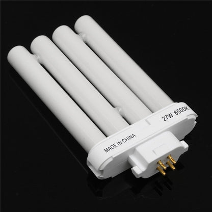 4 Rows Light Bulb 27W 6500K 4PinTube Compact Fluorescent Light Tube Energy Saving Lamp Bulb Tube Pure White Lighting -  by PMC Jewellery | Online Shopping South Africa | PMC Jewellery