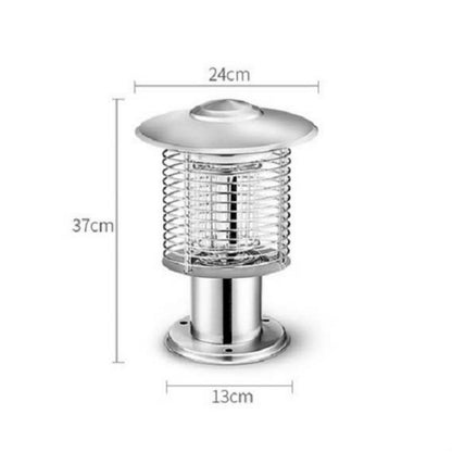 Outdoor Courtyard Garden Waterproof Outdoor Mosquito Repellent Lamp, Color:388Q Silver - Outdoor Insect Repellent by PMC Jewellery | Online Shopping South Africa | PMC Jewellery