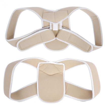 Adjustable Upper Back Shoulder Support Posture Corrector Adult Corset Spine Brace Back Belt, Size:L(Skin Color) - Corrector by PMC Jewellery | Online Shopping South Africa | PMC Jewellery