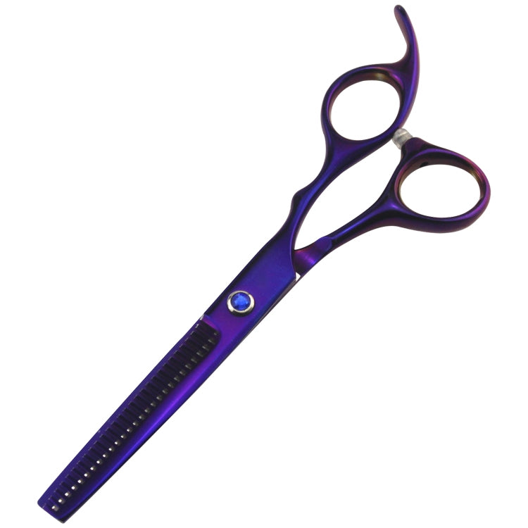 Professional Hair Cutting Scissor Hairdressing Kit Thinning Scissors Barber(Purple Thinning（SXLC-601T)) - Hair Trimmer by PMC Jewellery | Online Shopping South Africa | PMC Jewellery