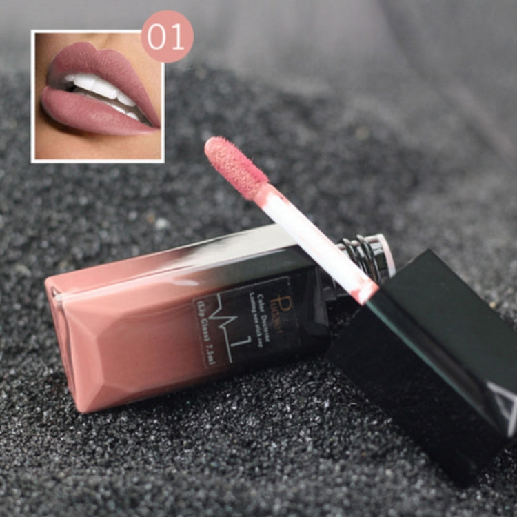 Waterproof Lip Gloss Matte Lipstick Cosmetics Makeup Nude(1#) - Lips by PMC Jewellery | Online Shopping South Africa | PMC Jewellery