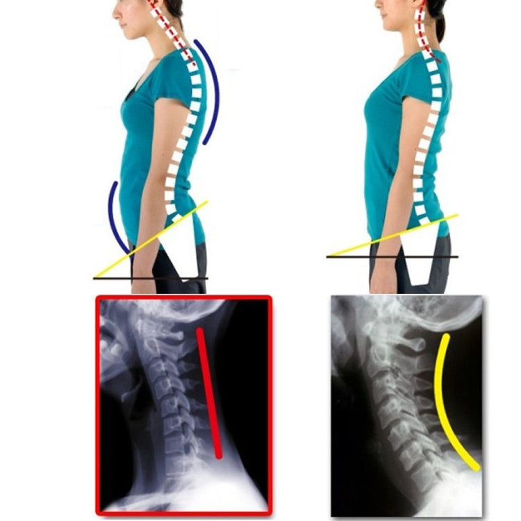 Adjustable Women Back Posture Corrector Shoulder Support Brace Belt Health Care Back Posture Belt, Size:XXL (Black) - Corrector by PMC Jewellery | Online Shopping South Africa | PMC Jewellery