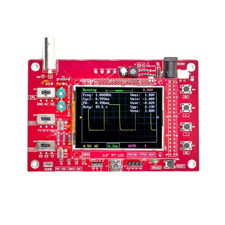 DSO138 Oscilloscope (Full Assembled) - free shipping - PMC TechLife - Order now!