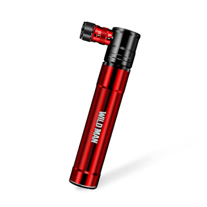 WILD MAN Mountain Road Bike Portable Bicycle Pump Us And French Mouth Universal Pump Mini Basketball Football Pump(Red) - Bicycle Locks & Bicycle Pumps by WILD MAN | Online Shopping South Africa | PMC Jewellery