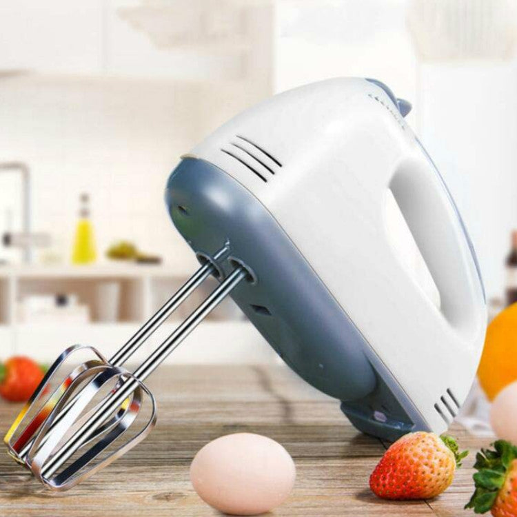 Whisk Electric Household Mini Whisk Baking Small Whipped Cream Machine, Specification:UK Plug+4 Stirring Rods - Stirrer & Squeezer by PMC TechLife | Online Shopping South Africa | PMC TechLife