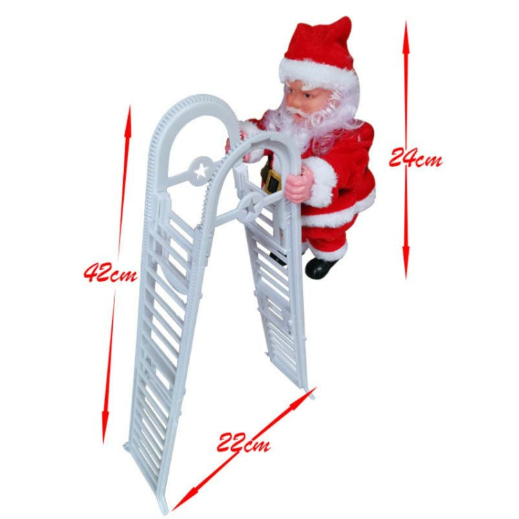 Electric Santa Claus Toy Christmas Children Gift Decoration, Specification: Double Ladder C - Ornaments by PMC Jewellery | Online Shopping South Africa | PMC Jewellery
