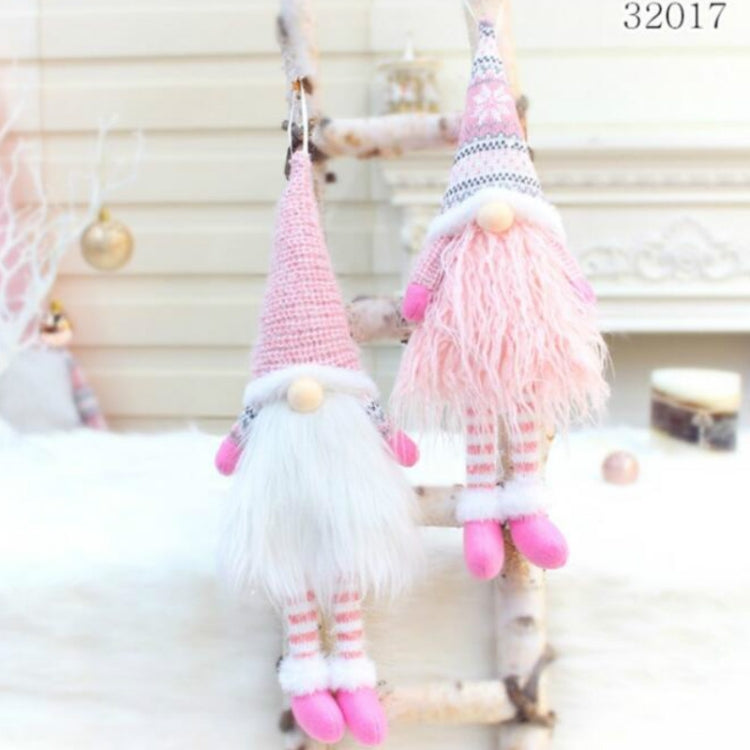 Christmas Faceless Dolls Holiday Decorations Children Gift, Style:32017(Pink) - Dolls by PMC Jewellery | Online Shopping South Africa | PMC Jewellery