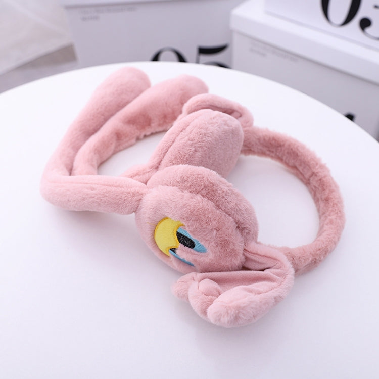 Cartoon Little Duck Ears Moving Winter Warm Earmuffs Press Airbag Earmuffs Cute Ear Warmer for Children, Size: One Size(Beige) - Bomber Hats by PMC Jewellery | Online Shopping South Africa | PMC Jewellery