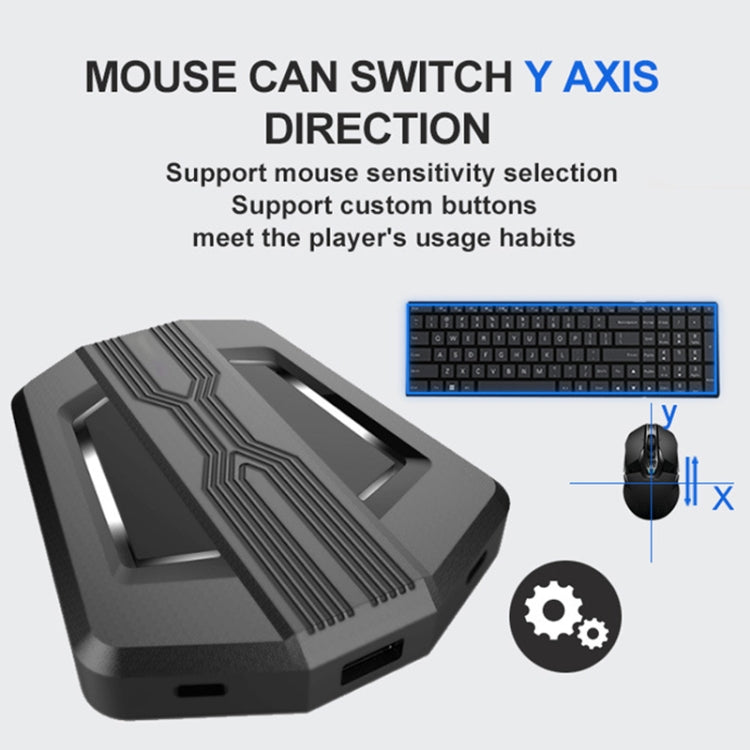 Keyboard And Mouse Converter For PS4/Switch/PS4 Pro/XBOX ONE(Support Audio Models) - Adapter & Cables by PMC Jewellery | Online Shopping South Africa | PMC Jewellery