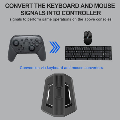 Keyboard And Mouse Converter For PS4/Switch/PS4 Pro/XBOX ONE(Black) - Adapter & Cables by PMC Jewellery | Online Shopping South Africa | PMC Jewellery