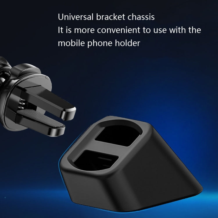 5 PCS Car Phone Holder Base Universal Car Air Outlet Clip Bracket Base, Colour: Red - Car Holders by PMC TechLife | Online Shopping South Africa | PMC TechLife