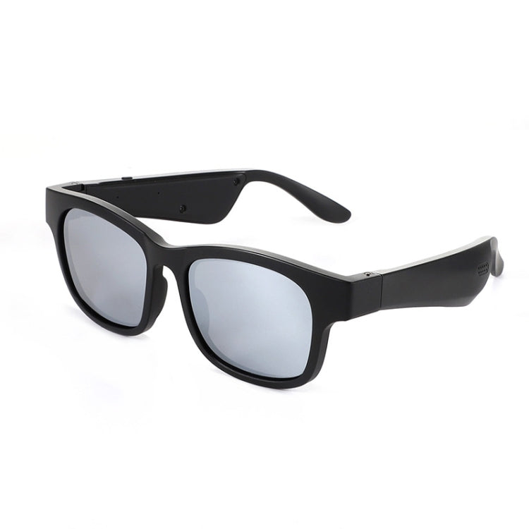 A12 Smart Bluetooth Audio Sunglasses Bluetooth Glasses(Silver) - Bluetooth Earphone by PMC TechLife | Online Shopping South Africa | PMC TechLife