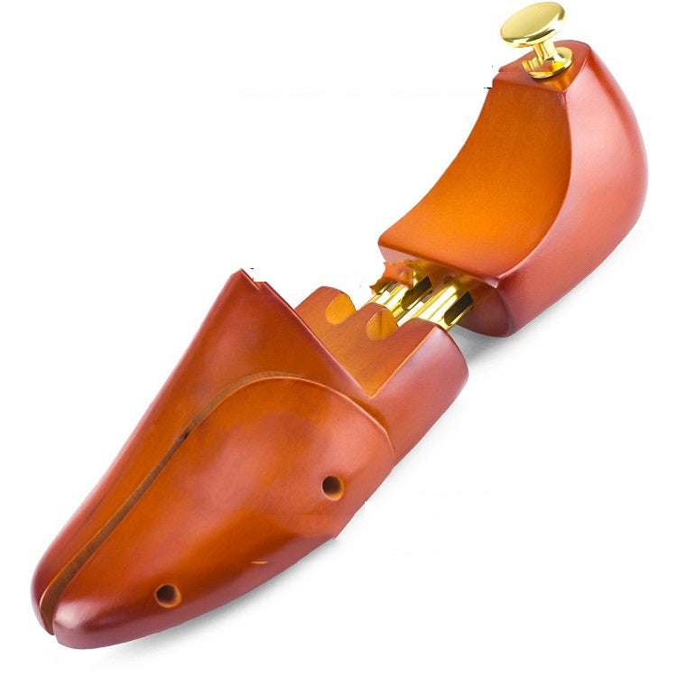 1 Pair Solid Wood Retractable Shoe Last Adjustable Shoe Supporter Shaping Moisture-Proof Shoe Support(45-46) - Shoes Care by PMC Jewellery | Online Shopping South Africa | PMC Jewellery