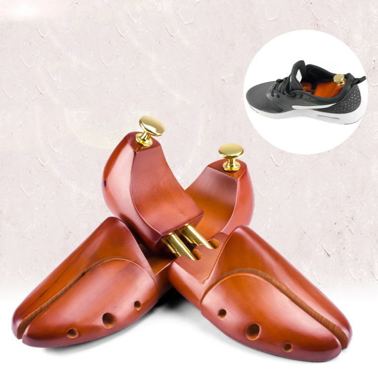 1 Pair Solid Wood Retractable Shoe Last Adjustable Shoe Supporter Shaping Moisture-Proof Shoe Support( 39-40) - Shoes Care by PMC Jewellery | Online Shopping South Africa | PMC Jewellery