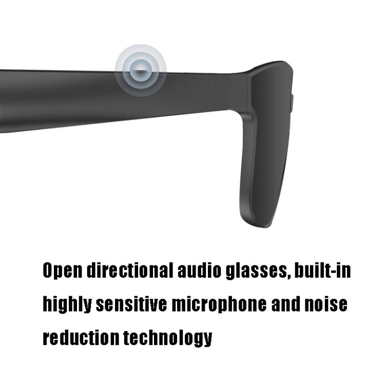 Binaural Call Smart Bluetooth Glasses Earphone(A14 Silver) - Bluetooth Earphone by PMC TechLife | Online Shopping South Africa | PMC TechLife