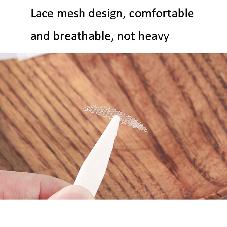 4 PCS Sticky Double Eyelid Stickers When Exposed To Water, Natural Invisible Lace Olives Glue-Free Beauty Eye Stickers(Lace Olive-Roll) - Eyes by PMC Jewellery | Online Shopping South Africa | PMC Jewellery