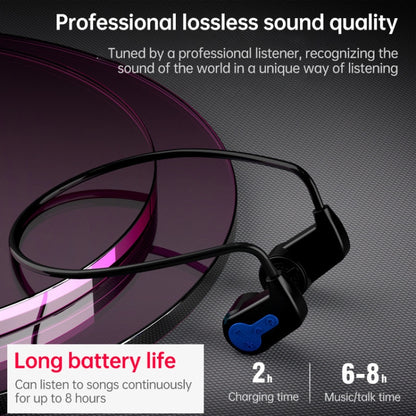 K3 Bone Conduction Bluetooth 5.0 Wireless Headphones Waterproof Headphones 16GB RAM(Red) - Bluetooth Earphone by PMC Jewellery | Online Shopping South Africa | PMC Jewellery