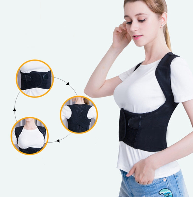 Male And Female Adult Kyphosis Correction Belt Student Sitting Posture Abdomen Correction Belt, Specification: 3XL - Corrector by PMC Jewellery | Online Shopping South Africa | PMC Jewellery