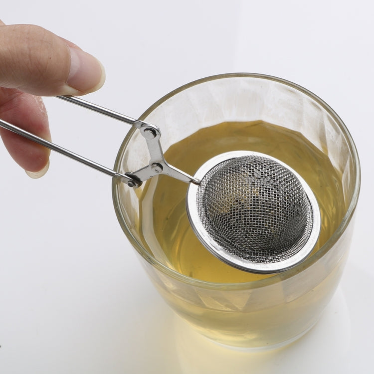 2 PCS Stainless Steel Sphere Mesh Tea Strainer Coffee Herb Spice Filter Tea Infuser - Tea Strainers by PMC TechLife | Online Shopping South Africa | PMC TechLife