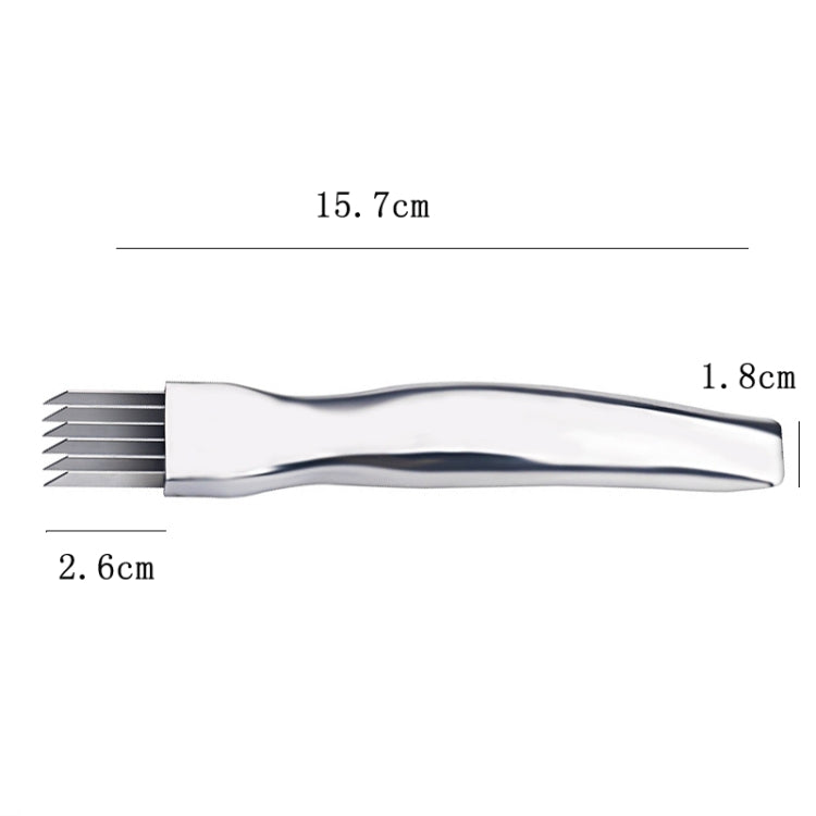 Stainless Steel Scallion Knife Kitchen Gadgets - Cutter & Peeler by PMC TechLife | Online Shopping South Africa | PMC TechLife