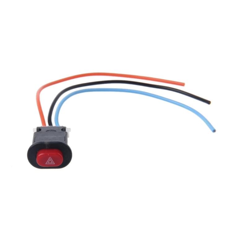 Motorcycle Hazard Light Switch Double Warning Flasher Emergency Signal - Electrical System by PMC TechLife | Online Shopping South Africa | PMC TechLife | Buy Now Pay Later Mobicred