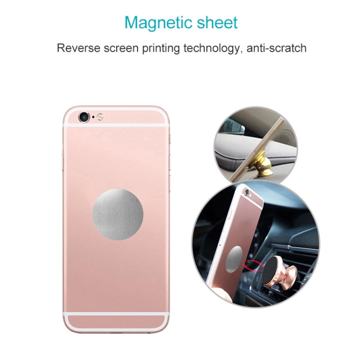 20 PCS Metal Plate Disk Iron Sheet For Magnetic Car Phone Stand Holder(25x0.3mm) - Hand-Sticking Bracket by PMC Jewellery | Online Shopping South Africa | PMC Jewellery