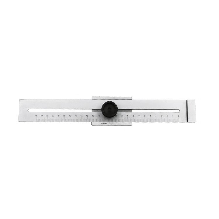 0-250mm Portable Woodworking Scribing Marker Ruler - Measuring Tools by PMC TechLife | Online Shopping South Africa | PMC TechLife