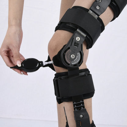 Adjustable Length Of Knee Joint Fixation Brace Knee Injury Fracture Protector Bracket(Black), Specification: Free Size - Corrector by PMC Jewellery | Online Shopping South Africa | PMC Jewellery