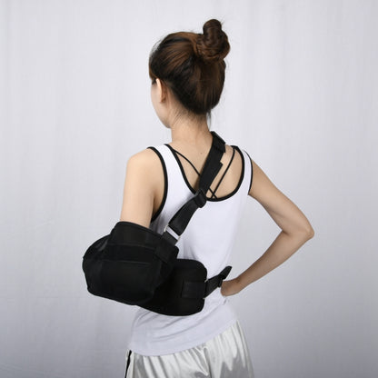 Foam Shoulder Abduction Fixed Brace Broken Arm Sling, Specification: Free Size(Black + Grip Ball) - Corrector by PMC Jewellery | Online Shopping South Africa | PMC Jewellery