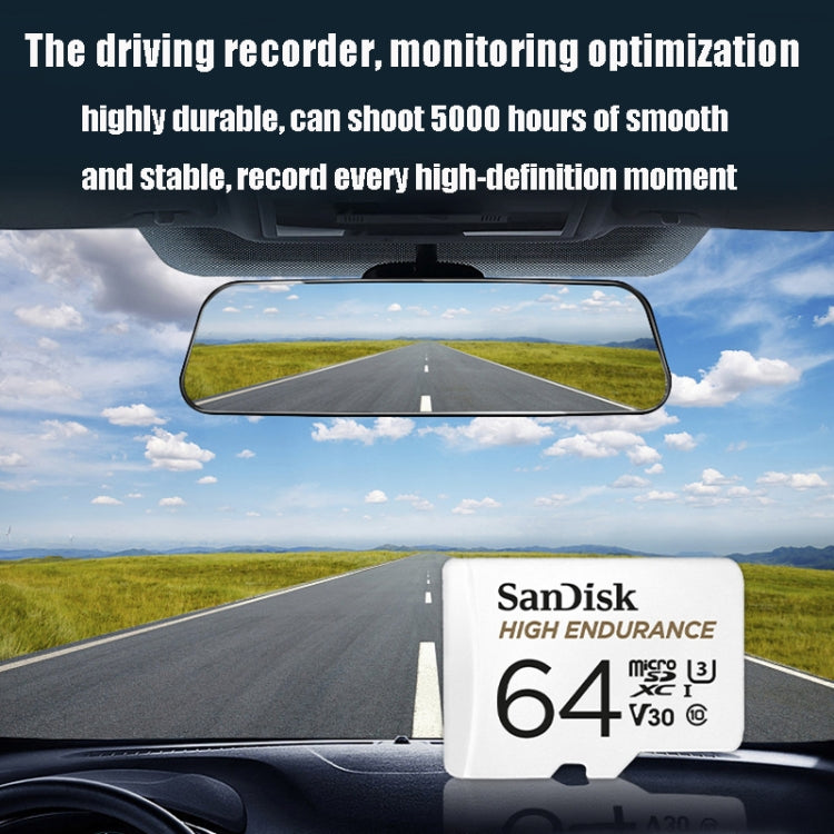 SanDisk U3 Driving Recorder Monitors High-Speed SD Card Mobile Phone TF Card Memory Card, Capacity: 128GB - Micro SD Card by SanDisk | Online Shopping South Africa | PMC Jewellery | Buy Now Pay Later Mobicred