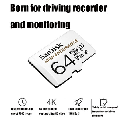 SanDisk U3 Driving Recorder Monitors High-Speed SD Card Mobile Phone TF Card Memory Card, Capacity: 256GB - Micro SD Card by SanDisk | Online Shopping South Africa | PMC Jewellery | Buy Now Pay Later Mobicred