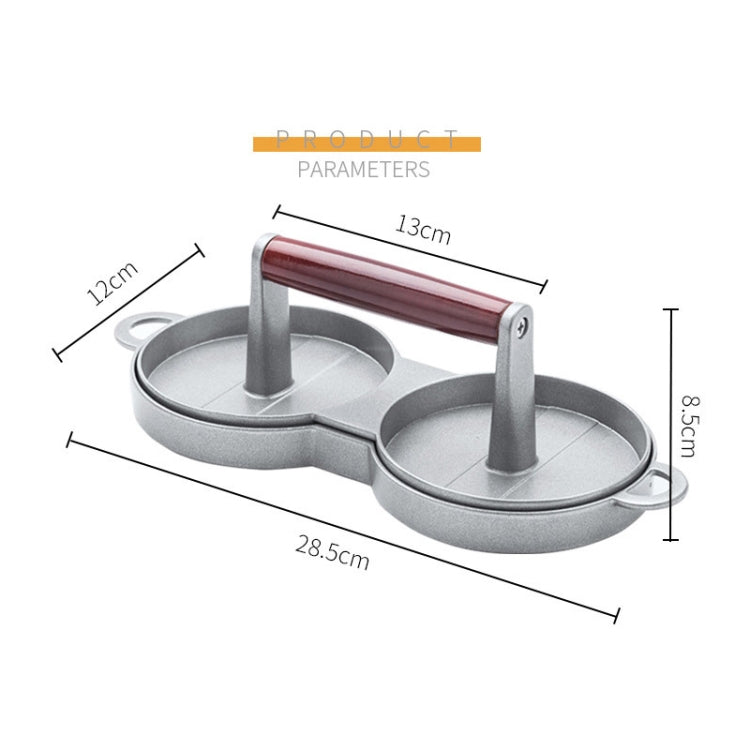 Aluminum Alloy Burger Press Meatloaf Press Mold - Food Molds by PMC Jewellery | Online Shopping South Africa | PMC Jewellery